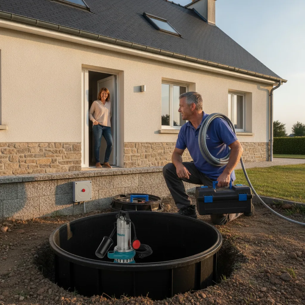 Dépannage pompe de relevage Chaumes-en-Retz – arrivée / proximité